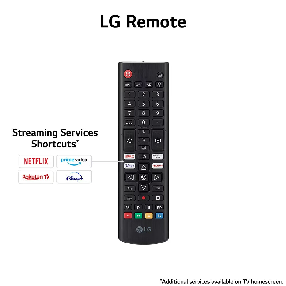 LG 65" 4K UHD LED Smart TV - Black | 65UR78006LK.AEK