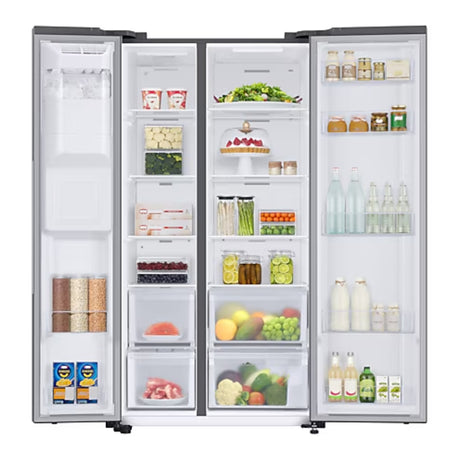 Samsung Series 7 Frost Free American Fridge Freezer Plumbed - Stainless Steel RS67A8811S9/EU