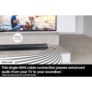 Samsung Q600C Q-Symphony 3.1.2ch Soundbar With Wireless Subwoofer - Black | HW-Q600C/XU