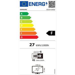 Samsung 32" HD LED Smart TV - Black | UE32T4300AEXXU