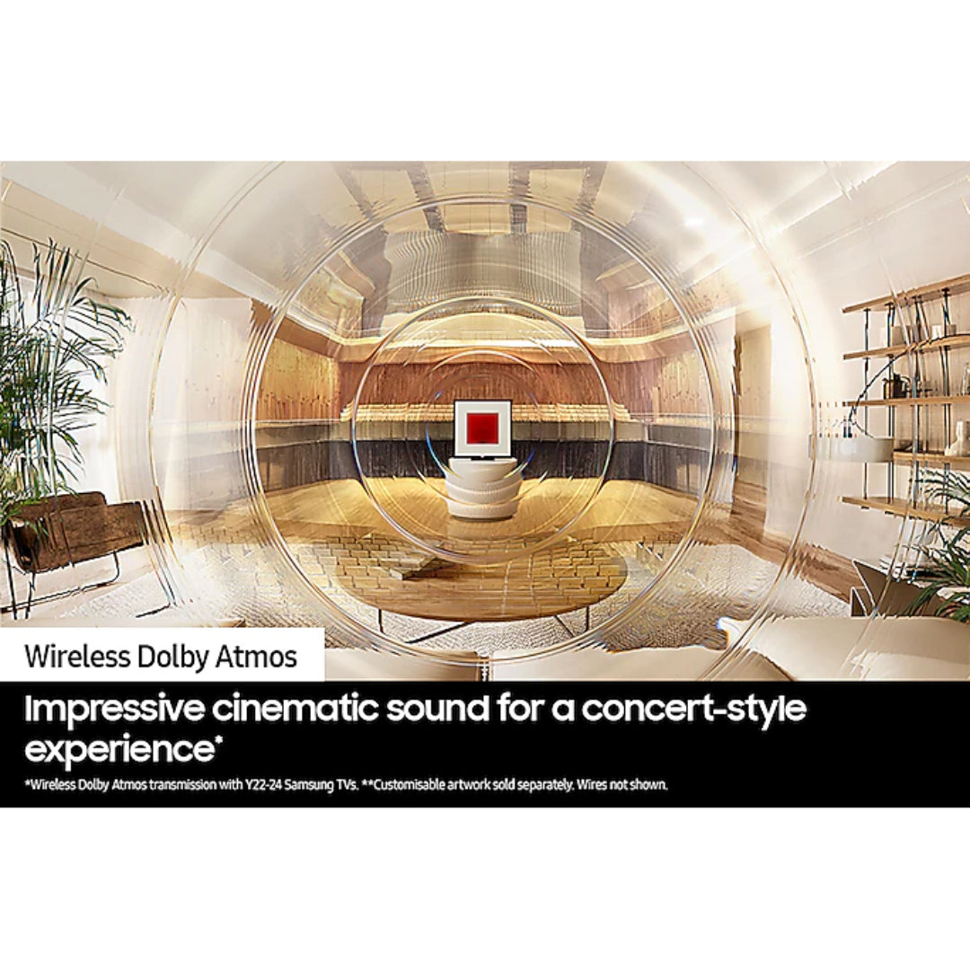 Samsung Music Frame Wireless Smart Speaker 2 Channel - Black | HW-LS60D