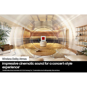 Samsung Music Frame Wireless Smart Speaker 2 Channel - Black | HW-LS60D