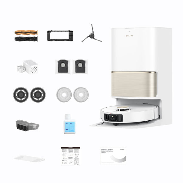 Dreame L50s Pro Ultra Robot Robotic Vac Vacuum - White | RLL88HE_WH