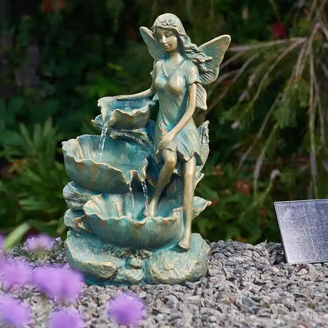 Smart Solar Garden Water Feature - Fairy Falls Cascade | 1180005
