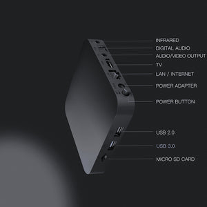 Strong Leap-S1 4K Ultra HD HDR Android Smart TV Box - Black | LEAP-S1UK