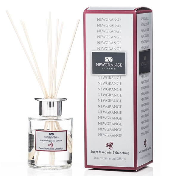 Newgrange Living Luxury Diffuser 100ml - Sweet Mandarin and Grapefruit