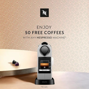 Nespresso Citiz POD Coffee Machine - Silver | XN741B40