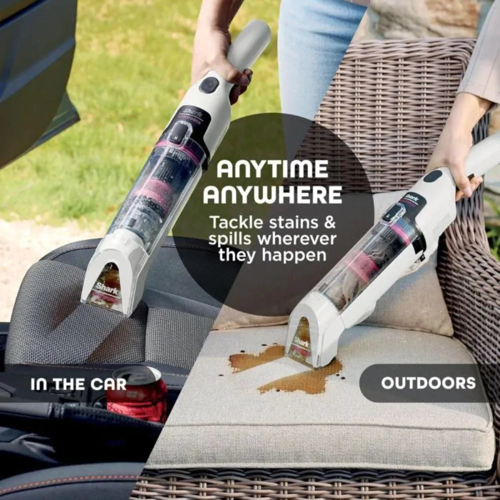 Shark StainForce Stain Destroyer Cordless Spot Cleaner - White | HX100UKT