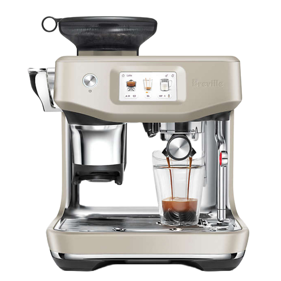 Sage The Barista Touch Impress Coffee Machine - Almond Nougat | SES881ALM4GUK1