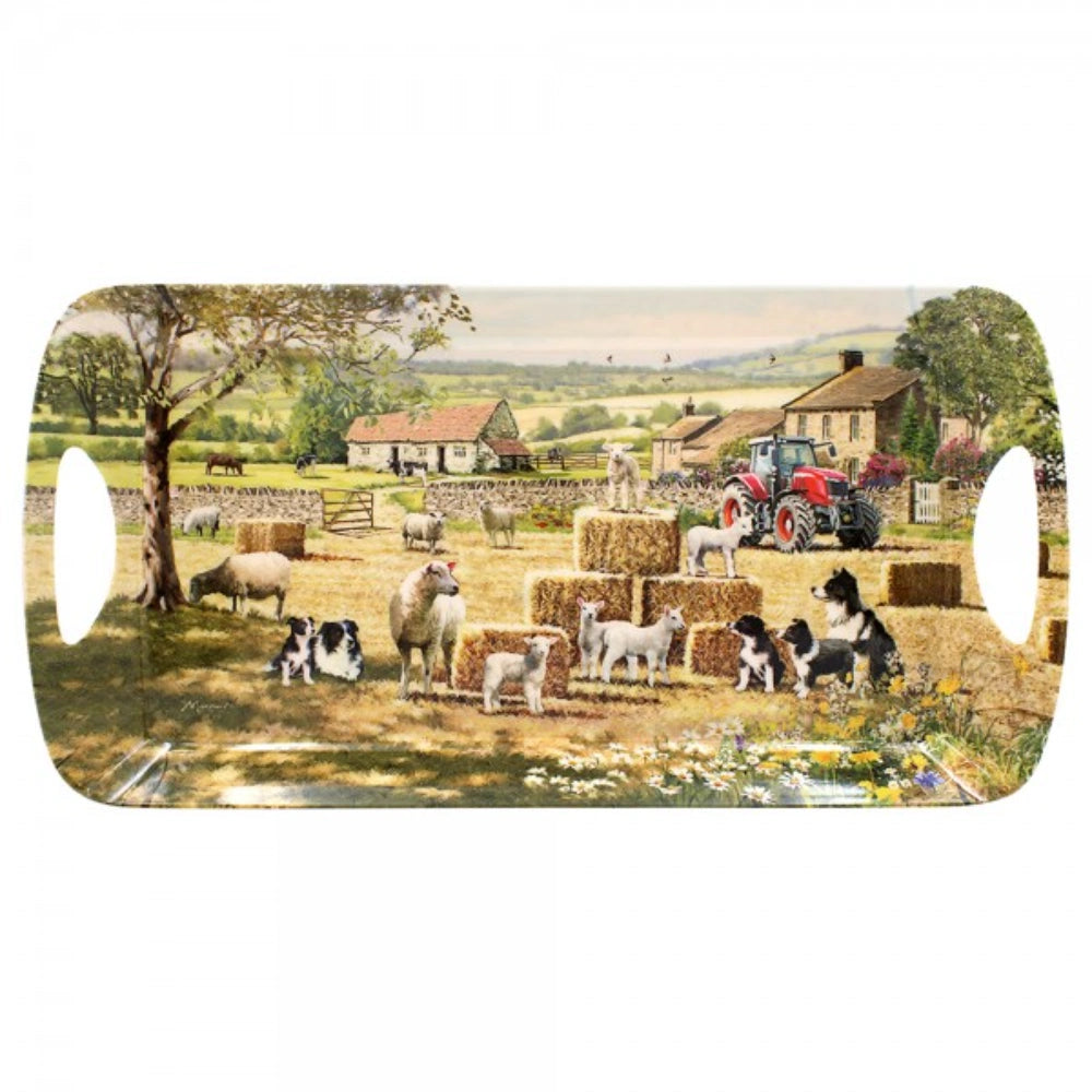 Collie And Sheep Serving Tray - Medium