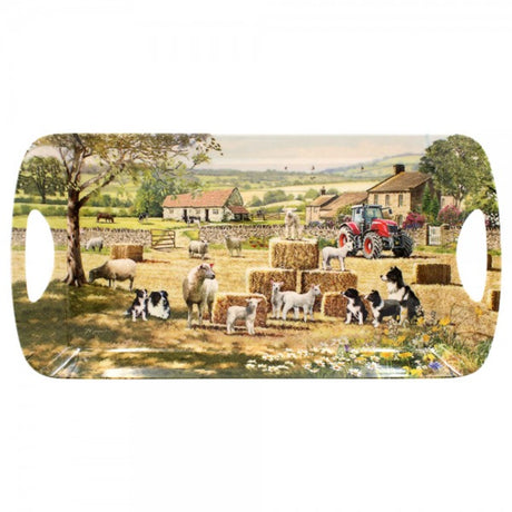 Collie And Sheep Serving Tray - Medium