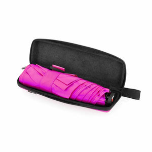 Knirps X4U Ultra Light Slim Manual Umbrella with Dry Case - Neon Pink | 9560308802
