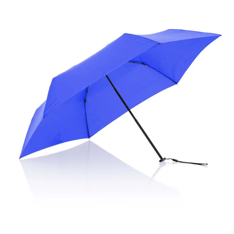 Knirps X4U Ultra Light Slim Manual Umbrella with Dry Case - Neon Blue | 9560308803