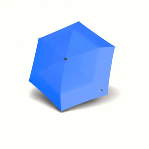 Knirps X4U Ultra Light Slim Manual Umbrella with Dry Case - Neon Blue | 9560308803