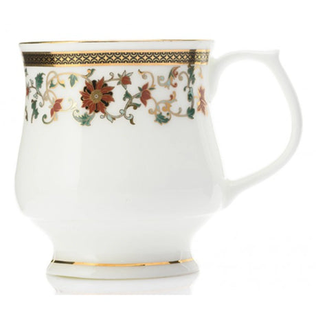 Dunlevy Windsor Dove Shape Floral Bone China Mug