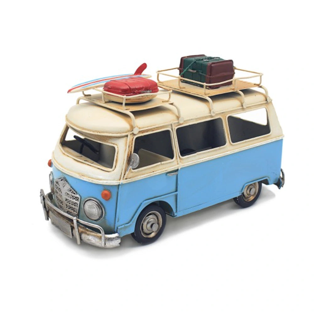 Dunlevy Retro Camper Van Toy Blue | Heavins