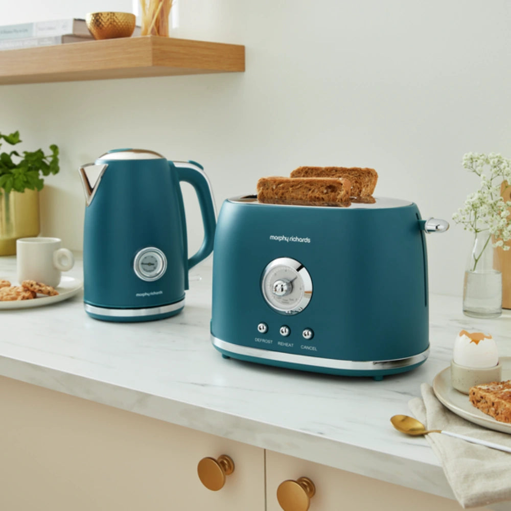 Morphy Richards 1.7 Litre Boutique Kettle - Teal Green | 980597