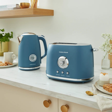 Morphy Richards 1.7 Litre Boutique Kettle - Thunder Blue | 980598