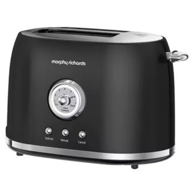 Morphy Richards Boutique Retro Style 2 Slice Toaster - Graphite – Heavins