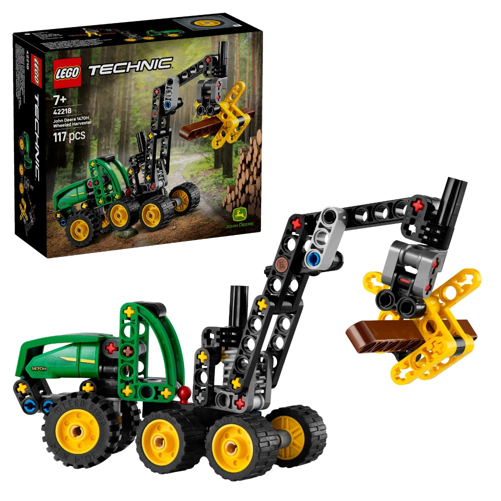 Lego John Deere 1470H Wheeled Harvester | 42218
