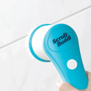 JML Scrub Buddi Electric Cleaning Brush - White and Blue | A002330