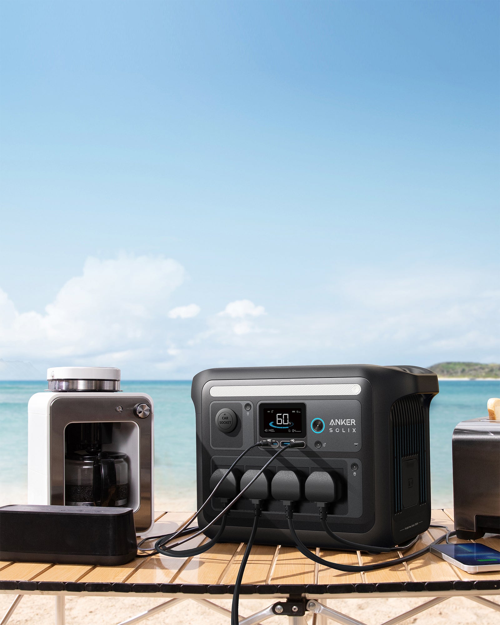 Anker Solix C1000 Portable Power Station 1056Wh – Heavins