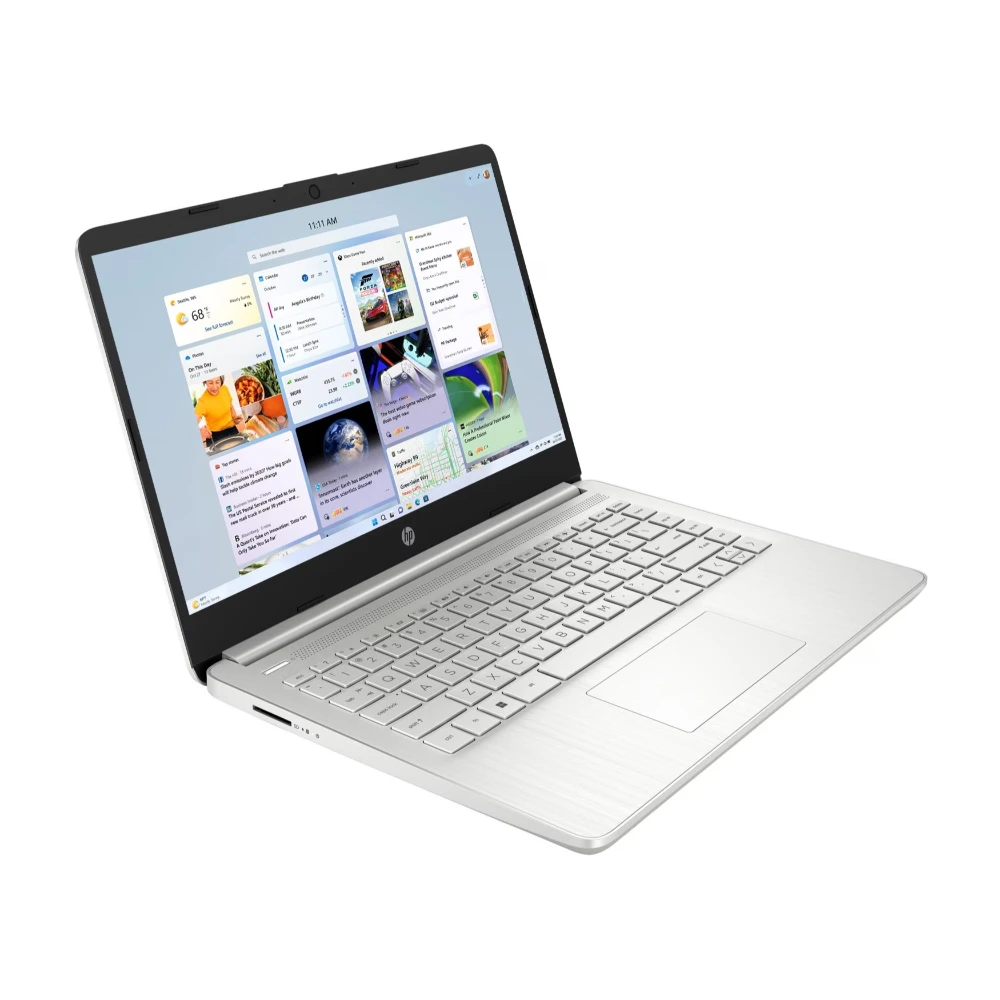 HP Intel Core i3 i3-1215U Laptop 4GB RAM 128GB SSD - Silver | 14s-DQ5013NA