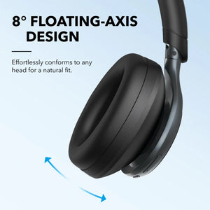 Soundcore Space One Wireless Bluetooth Noise Cancelling Headphones - Black | A3035G11