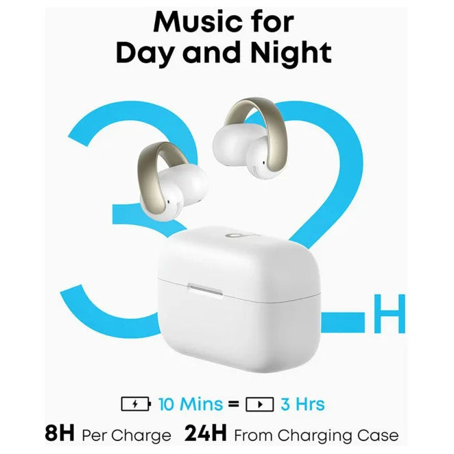 Soundcore AeroClip Ear Buds - White | A3388G21