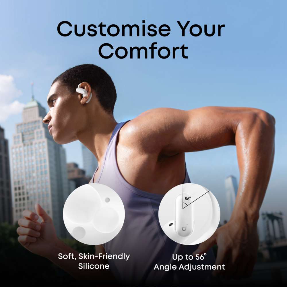 Soundcore Aerofit 2 Pro True Wireless Noise Cancelling Earphones - White | A3875G21