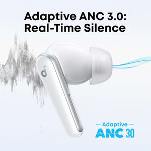 Soundcore Liberty 5 Active Noise Cancelling Earbuds - White | A3957G21