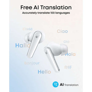 Soundcore Liberty 5 Active Noise Cancelling Earbuds - White | A3957G21