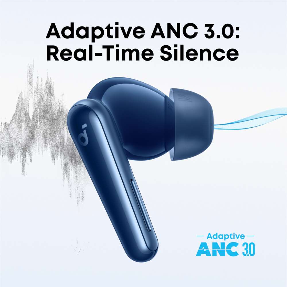 Soundcore Liberty 5 Active Noise Cancelling Earbuds - Blue | A3957G31