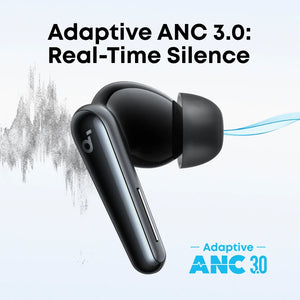Soundcore Liberty 5 Noise Cancelling Wireless Bluetooth Earphones - Black | A3957G11
