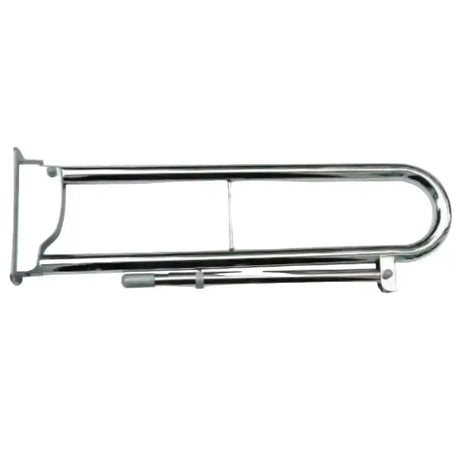 Assist Hinged Grab Rail With a Hinged Support Leg 30 Inch 750mm - White | A75HGRLW