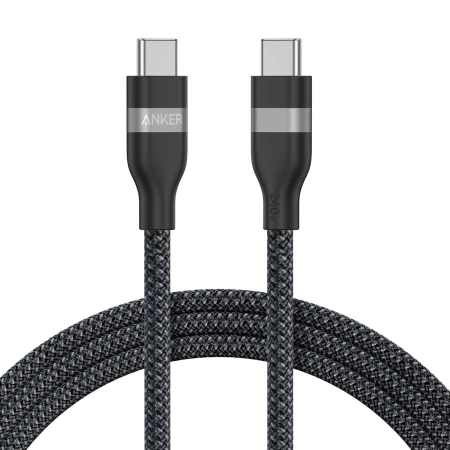 Anker 90cm USB C to USB C 240W Charging Cable - Black | A82E2H11
