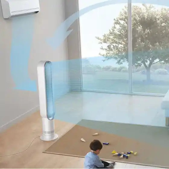 Dyson AM07 Tower Fan - White | 300910-01