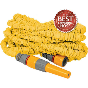 Hozelock Superhoze 7.5 Metre Expanding Anti Kink Hose - Yellow | AVC100003773