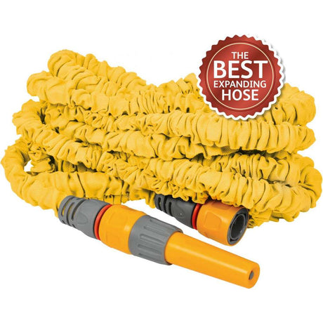 Hozelock Superhoze 7.5 Metre Expanding Anti Kink Hose - Yellow | AVC100003773