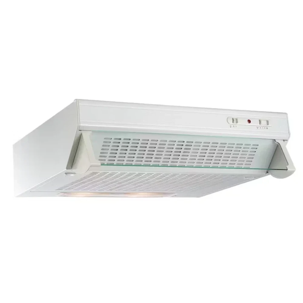 Airstream Twin Motor Cooker Hood 60cm - White | AIRTVH60WHITE