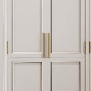 MVI Camden Kitchen Cabinet Door D Handle 160cm - Satin Brass | 0400340