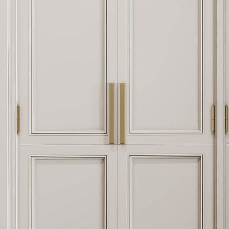 MVI Camden Kitchen Cabinet Door D Handle 160cm - Satin Brass | 0400340
