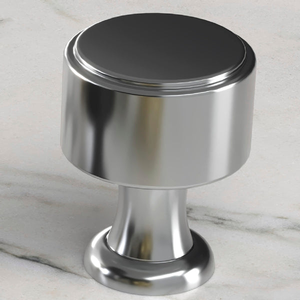 MVI Cambridge Kitchen Cabinet Door Knob - Chrome | 0703010