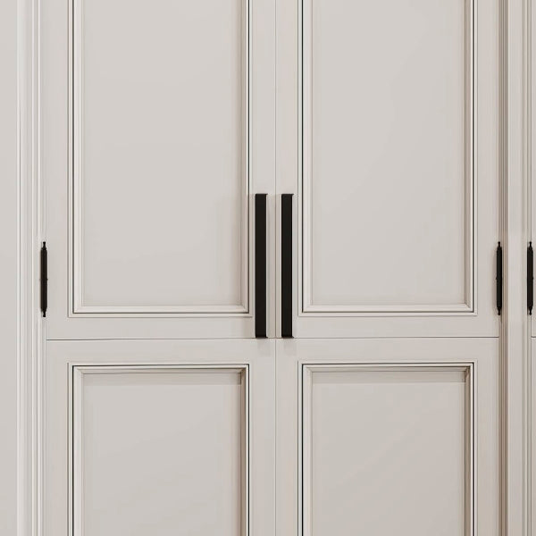 MVI Camden Kitchen Cabinet Door D Handle 160mm - Matt Black | 0400320