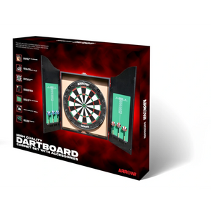 Arrow180 Bristle Dartboard Cabinet Set | ARD00102
