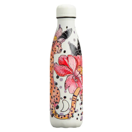 Chillys Water Drinking Bottle 500ml - Tropical Cheetah | B500TRCHJU