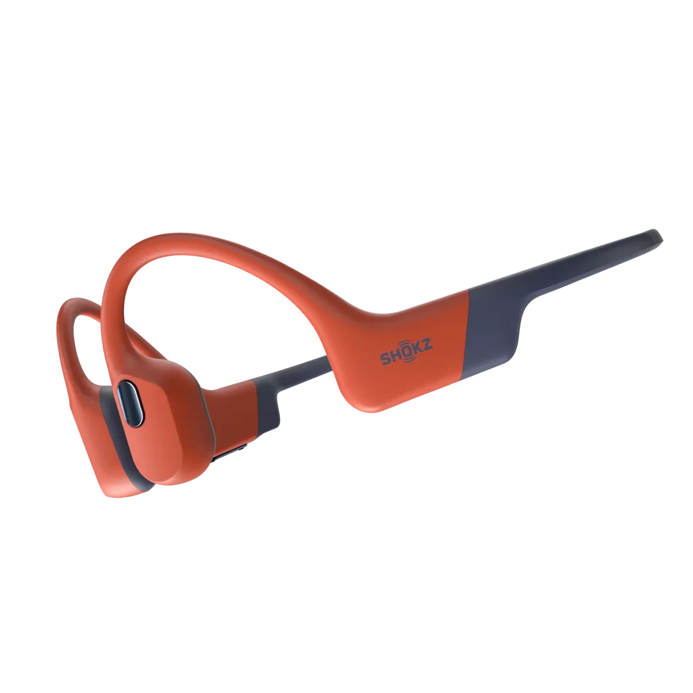 Aftershokz Shokz OpenSwim Pro Open Ear Waterproof Bluetooth Headphones - Red | 38-S711-ST-RD