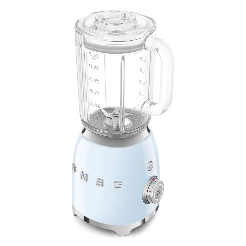 Smeg 50's Retro Food Blender - Pastel Blue | BLF03PBUK