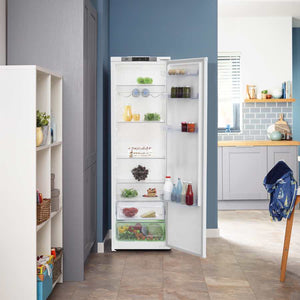 Beko Pro HarvestFresh Integrated Tall Larder Fridge with Sliding Hinge | BLSD4V577