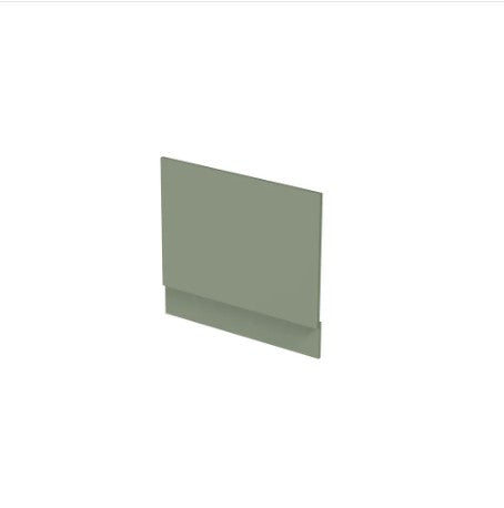 MDF Bath End Panel With Plinth | 700mm | White, Stone Grey, Natural White, Midnight Grey, Fossil, Powder Blue, Aloe Green, Savannah Oak, Calabrian Walnut